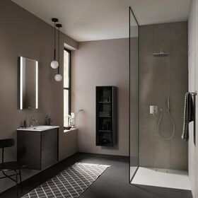Duravit Einhebel-Brausemischer C.1 Unterputz mit Umstellventil eckig chrom