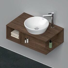Duravit Waschtischunterbau Compact D-NEO 1 of Fach 260x800x480mm nussbaum dunkel