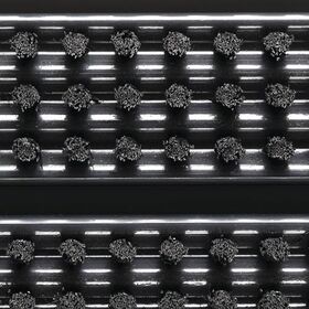 Fußmatte schwarz PP L385xB590xS22mm