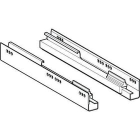 GE Auszugsschienen 350mm zu iCon/Xeno WTUs