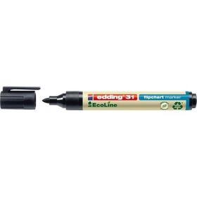 edding Flipchartmarker 31 EcoLine 4-31001 1,5-3mm Rundspitze schwarz