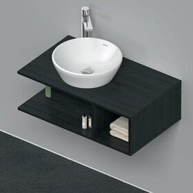 Duravit Waschtischunterbau Compact D-NEO 1 f rechts 260x800x480mm eiche schwarz
