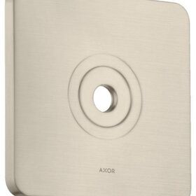 HG Wandplatte Wandmontage brushed nickel