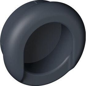 Einlassmuschel 535MLB PA ma 92 grau L.42mm B.42mm HEWI
