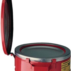 Tränkbehälter 2,0l Stahlbl.D238xH83mm JUSTRITE