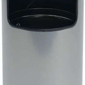 Kombiascher Ø250xH630mm silber Stahlbl.DURABLE