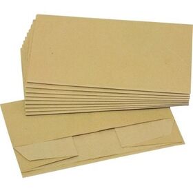 Müllsack Bio 20+16x36cm Papier braun 10 St./Pack.