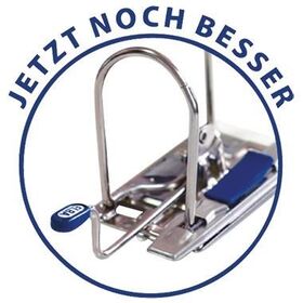 ELBA Ordner 100022642 rado plast A5 hoch 7,5cm PVC weiß