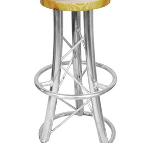 ALUTRUSS Barhocker, geschwungen