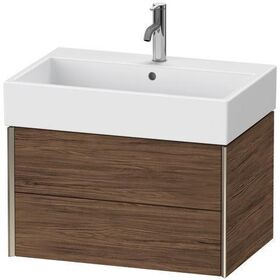 Duravit Waschtischunterbau XVIU 684x397x454mm 2 Sk Prof. sw ma ta s-matt