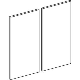 Geberit Türen-Set RENOVA COMPACT für WTU 650mm hellgrau