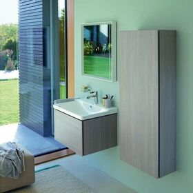 Duravit Waschtischunterbau L-CUBE 620x481x405mm pine silver