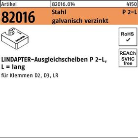Ausgleichscheibe R 82016 GTW 40 P2 M12/12,0 Stahl galv.verz. 1St. LINDAPTER