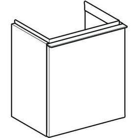 Geberit HWB-Unterschrank iCon 370x415x279mm TA re sa-gr hochglanz/Grif