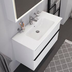 Duravit Möbelwaschtisch ME by Starck m ÜL m HLB 1030x490mm 1 Hahnloch weiß
