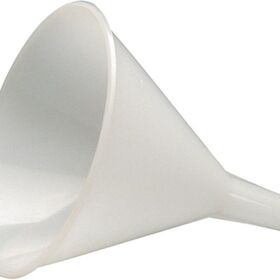 Trichter D.140/15mm H.167mm HD-Polyethylen natur HÜNERSDORFF - VPE: 12