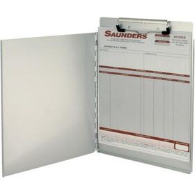 Saunders Klemmbrett 22017 225x325mm seitlich öffnend silber