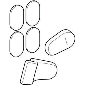 Geberit Sitzdeckelpuffer p z REN. COM WC-Sitz 572830/572810/57820