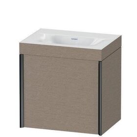 Duravit Waschtischunterbauset XVIU 450x480mm o HL sw ma / we s-matt Ra 84