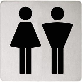 Keuco Türschild PLAN Symbol Damen/Herren vc