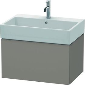 Duravit Waschtischunterbau L-CUBE 394x684x459mm basalt matt