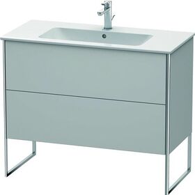 Duravit Waschtischunterbau XSQUARE 832x1010x478mm nordic weiß seidenmatt