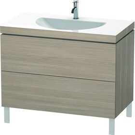 Duravit Möbelwaschtisch L-CUBE 1000x540mm o ÜL 1 Hahnloch pine silver
