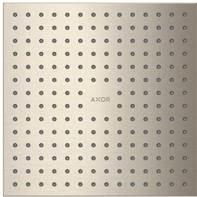 Kopfbrause 250/250 1jet AXOR Montage Decke-Aufputz brushed nickel