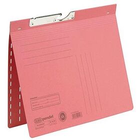 ELBA Pendelhefter 100560105 DIN A4 kfm. Heftung 230g Karton rot