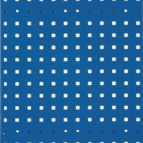 Lochplatte B450xL500mm enzianblau RASTERPLAN