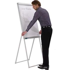 Franken Flipchart Standard Deluxe FC84 67x95cm hellgrau