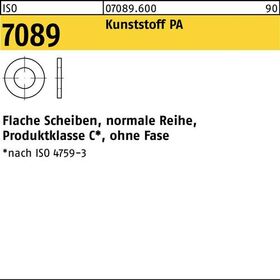 Unterlegscheibe ISO 7089 o.Fase 22 Polyamid 100 Stück - VPE: 100