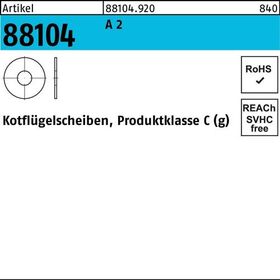 Kotflügelscheibe R 88104 8,4x20x1,5 A 2 100 Stück - VPE: 100