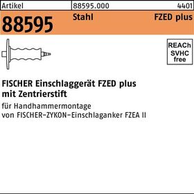 Einschlaggerät R 88595 FZED 10 plus Stahl 1 Stück FISCHER