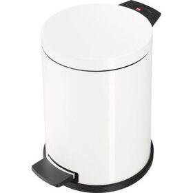 Hailo Tretabfalleimer Solid M 0514-089 12l weiß