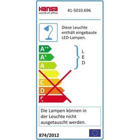 Hansa Tischleuchte Smart 41-5010.696 LED anthrazit