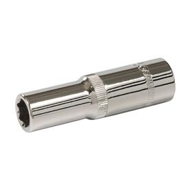 Silverline - Sechskant-Steckschlüsseleinsatz, lang, metrisch, 1/2-Zoll-Antrieb