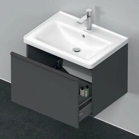 Duravit Waschtischunterbau D-NEO 1 Auszug 440x634x452mm graphit matt