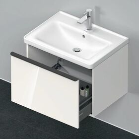 Duravit Waschtischunterbau D-NEO 1 Auszug 440x634x452mm weiß hochglanz