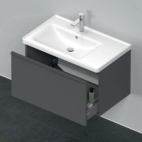 Duravit Waschtischunterbau D-NEO 1 Auszug 440x784x452mm graphit matt