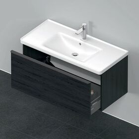 Duravit Waschtischunterbau D-NEO 1 Auszug 440x984x452mm eiche schwarz