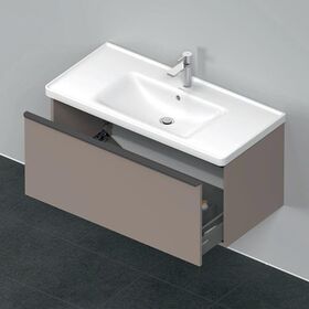 Duravit Waschtischunterbau D-NEO 1 Auszug 440x984x452mm basalt matt