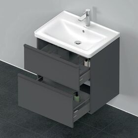 Duravit Waschtischunterbau D-NEO 1 Ausz. 1 Schubk. 625x634x452mm grap ma