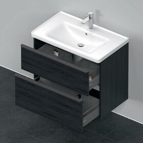 Duravit Waschtischunterbau D-NEO 1 Ausz. 1 Schubk. 625x784x452mm Ei sw