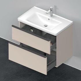Duravit Waschtischunterbau D-NEO 1 Ausz. 1 Schubk. 625x784x452mm taupe