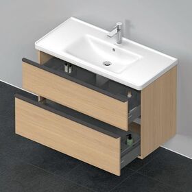 Duravit Waschtischunterbau D-NEO 1 Ausz. 1 Schubk. 625x984x452mm Ei natur