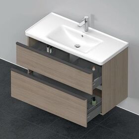 Duravit Waschtischunterbau D-NEO 1 Ausz. 1 Schubk. 625x984x452mm Ei terra