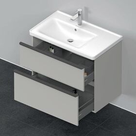 Duravit Waschtischunterbau D-NEO 625x784x452mm 1 Ausz. 1 Schubk bet-gr ma