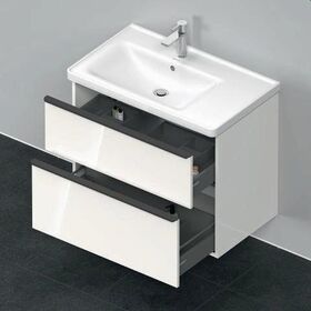 Duravit Waschtischunterbau D-NEO 625x784x452mm 1 Ausz. 1 Schubk. we hgl