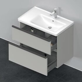 Duravit Waschtischunterbau D-NEO 625x784x452mm 1 Ausz. 1 Schubk bet-gr ma